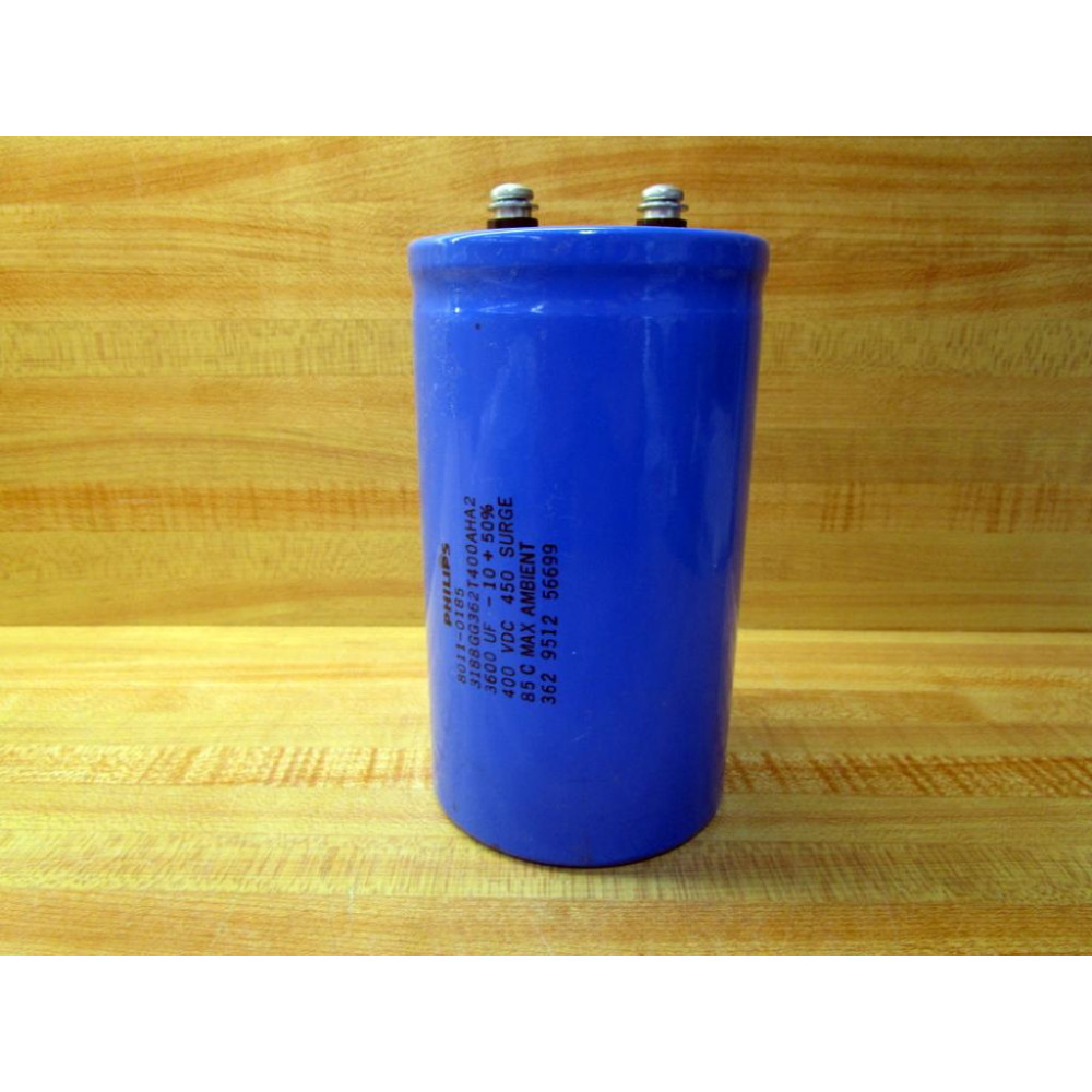 Philips 3188GG362T400AHA2 Capacitor 8011-0185 - New No Box Philips 3188GG362T400AHA2 Capacitor 8011-0185 - New No Box