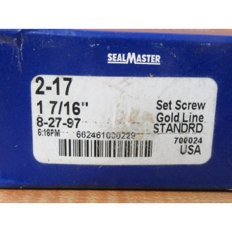 SealMaster 2-17 Ball Insert Bearing 700024
