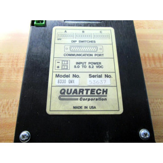 Quartech 8330 GMX Numeric Entry Display Access Panel 8330GMX - Used