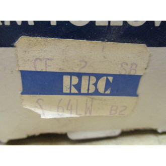 RBC S-64-LW Flat Cam Follower S64LW