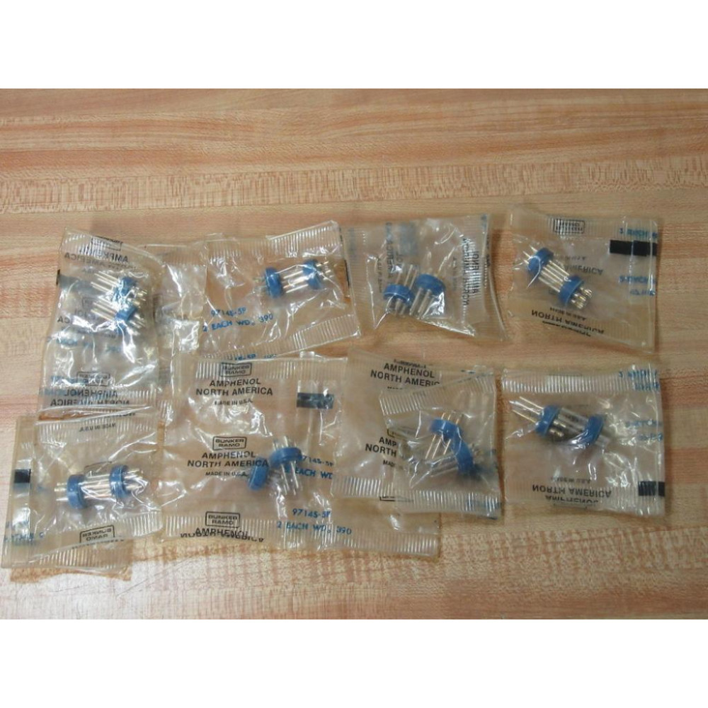Amphenol 9714S-5P Circular Insert 9714S5P (Pack of 16)