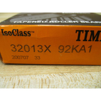 Timken 32013X 92KA1 Tapered Roller Bearing 32013X92KA1