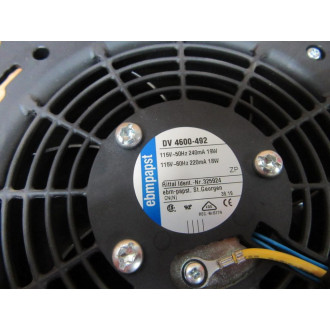 Ebmpapst DV 4600-492 Fan DV4600492 WRittal Cover - New No Box