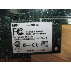 MGI G4+M4A16G Matrox Video Graphics Card 891-0401 - Used