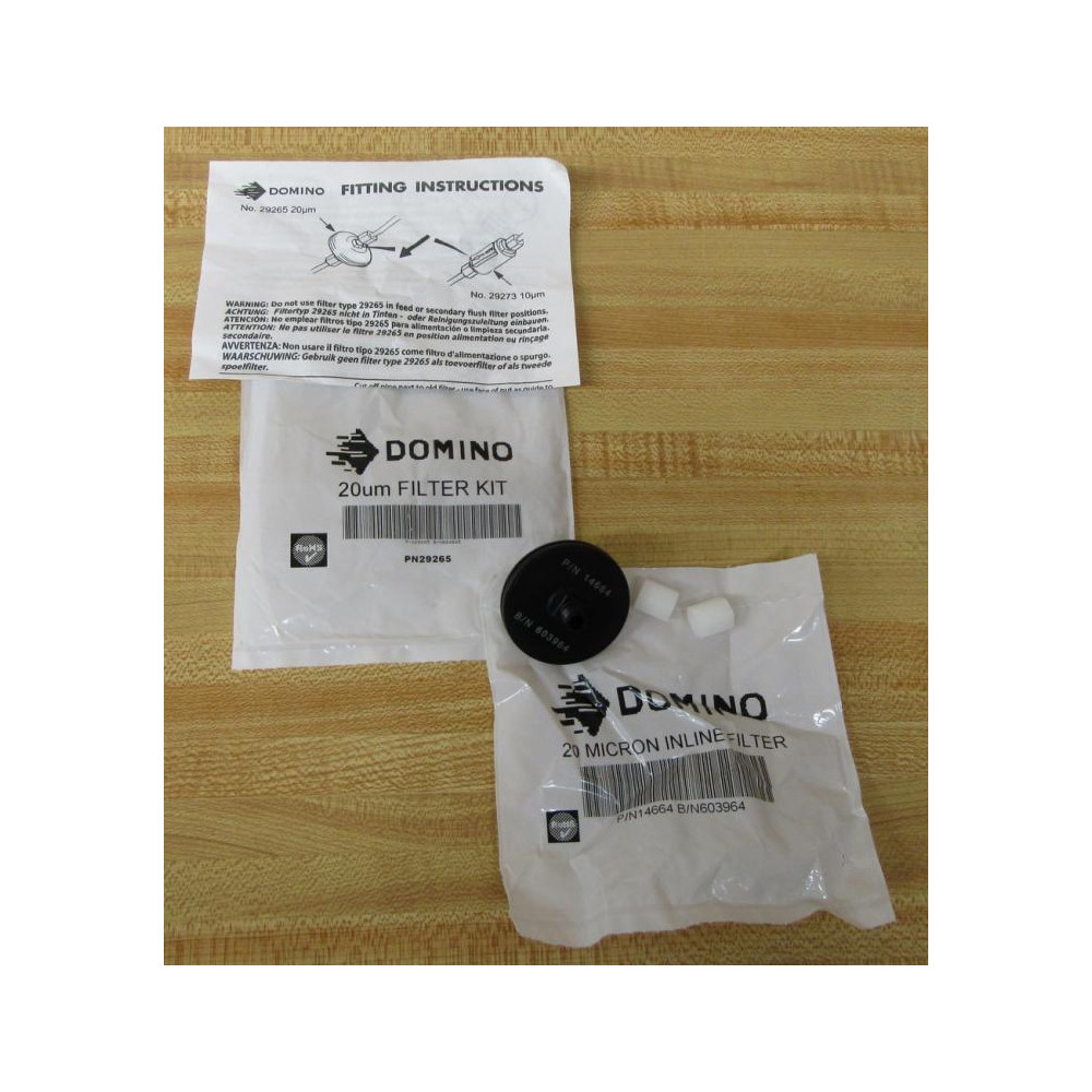 Domino 29265 Inline Filter Kit