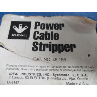 Ideal 45-156 Power Cable Stripper 45156