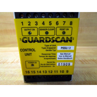 Guardstar PSSU2 Safety Control Unit PSSU2 Yellow - Used