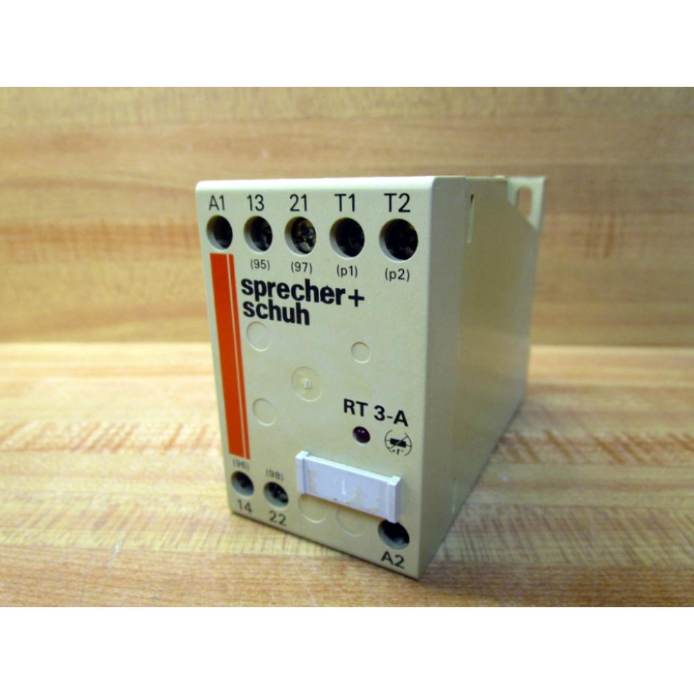 Sprecher + Schuh RT 3-A Thermistor Protection Relay RT3A - Used