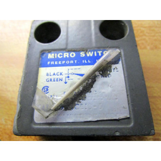 Honeywell 914CE18-6 Limit Switch 914CE186 WO Top Rubber Casing - Used