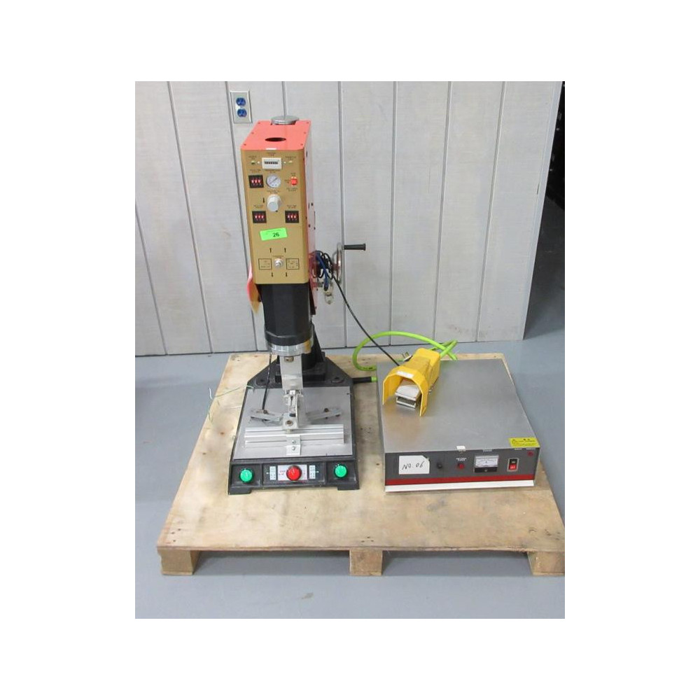 Robot Digg QJ-1526A Ultrasonic Bonding Welding Machine 1 Foot Pedal - Used