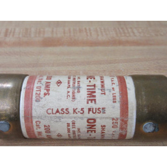 Gould Shawmut Ferraz OT200 Mersen Fuse Cross Ref 1DR08 (Pack of 4) - Used