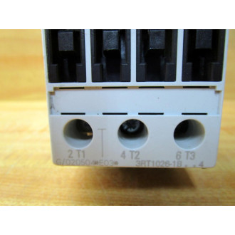 Siemens 3RT1026-1B-4 Contactor 3RT10261B4 G02050*E03* - Used