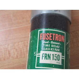 Bussmann FRN 150 Fusetron Dual Element Fuse FRN150 (Pack of 2) - Used