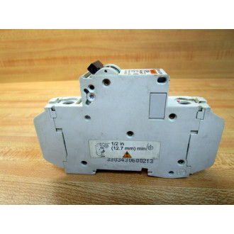 Merlin Gerin 60121 Schneider 3A Breaker Square D MG60121 WO Din Rail - Used