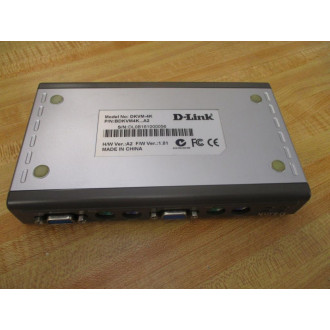 D-Link BDKVM4K 4-Port KVM Switch DKVM-4K - Used