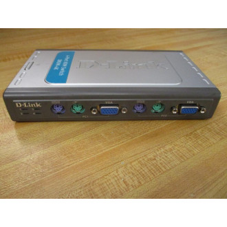 D-Link BDKVM4K 4-Port KVM Switch DKVM-4K - Used