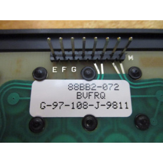 Grayhill 88BB2-072 16-Key Keypad 88BB2072 Blue Keys - Used