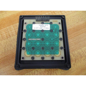Grayhill 88BB2-072 16-Key Keypad 88BB2072 Blue Keys - Used