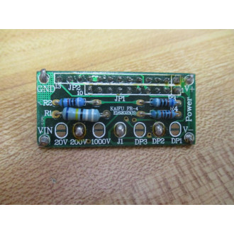 KAIFU FR-4 Digital Multi Meter PCB E162023(S) - Used