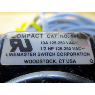 Linemaster Switch 491-D Foot Switch 491D - Used