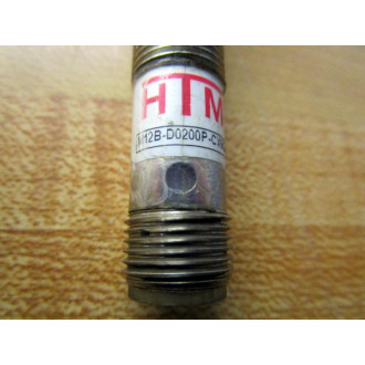 HTM M12B-D0200P-CX9Q4UE Photoelectric Sensor M12BD0200PCX9Q4UE - Used