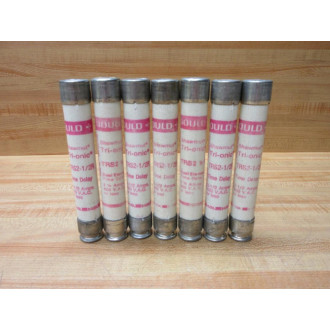 Gould Shawmut Ferraz TRS-2-12R Fuse Cross Ref 4YZJ5 (Pack of 7) - Used