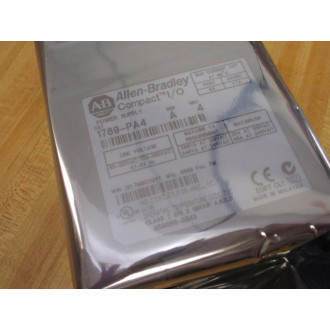 Allen Bradley 1769-PA4 Power Supply 1769PA4 Series A Rev.4 - New No Box