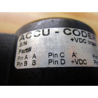 Encoder Products 725N-S-S-5000-0-HV-5-F-N-N-SY-Y-CE Encoder 725NSS50000HV5FNNSYYCE - Used