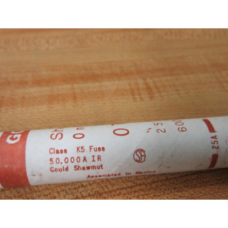 Shawmut OTS25 Gould One-Time Fuse 0TS25 (Pack of 9)