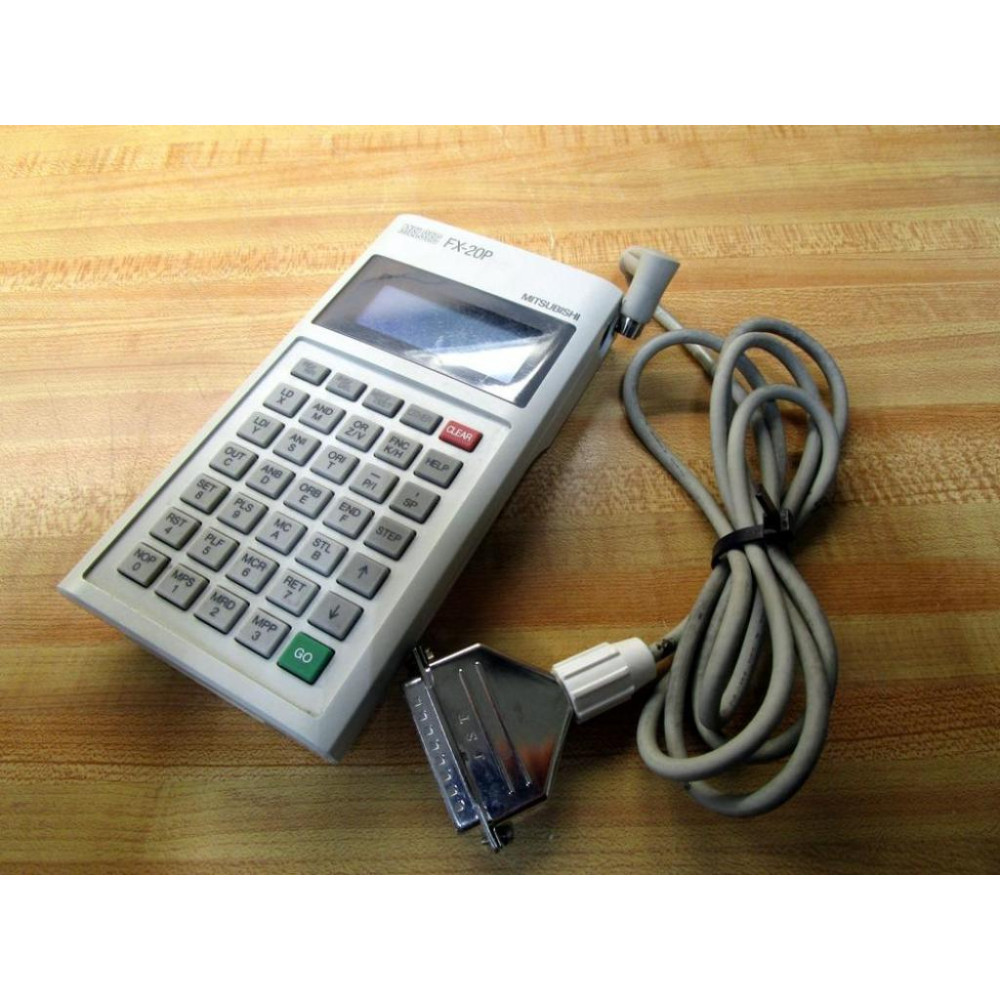 Mitsubishi FX-20P-E Hand Held Programmer FX-20P - Used Mitsubishi FX-20P-E Hand Held Programmer FX-20P - Used