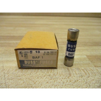 Buss BAF-1 Bussmann Fuse Cross Ref 6F159 (Pack of 10)