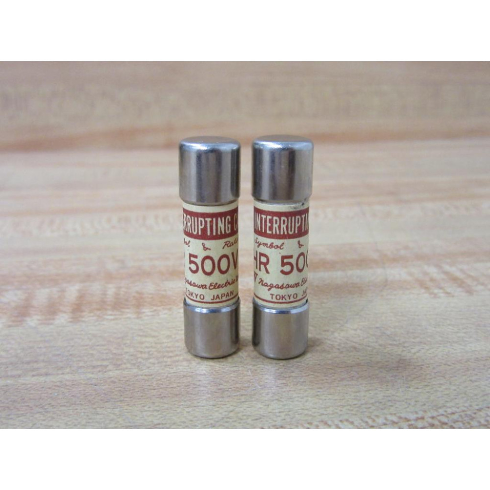 Nagasawa NHR 500V 30A High Interrupting Fuse NHR500V30A (Pack of 2) - New No Box