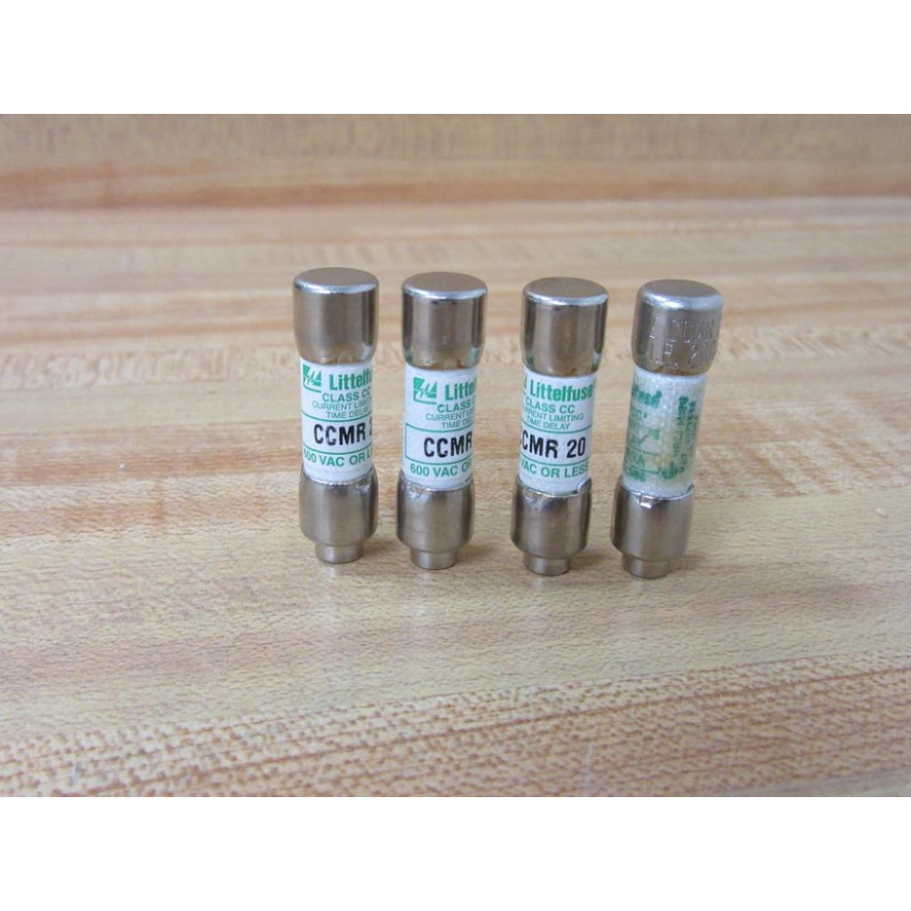 Littelfuse CCMR20 Fuse CCMR020 Cross Ref  486K59 (Pack of 4) - New No Box