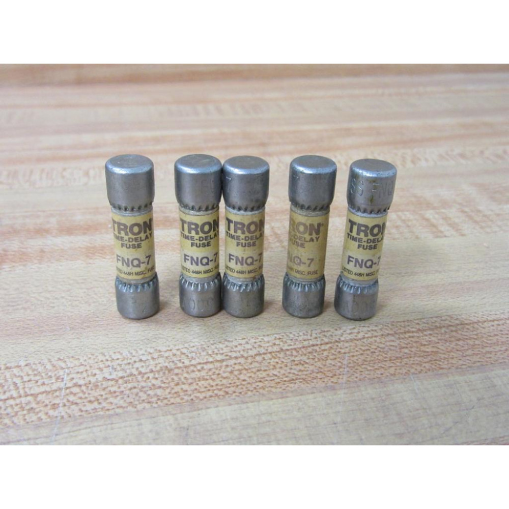 Buss FNQ-7 Bussmann Fuse Cross Ref 4XC57 (Pack of 5) - New No Box