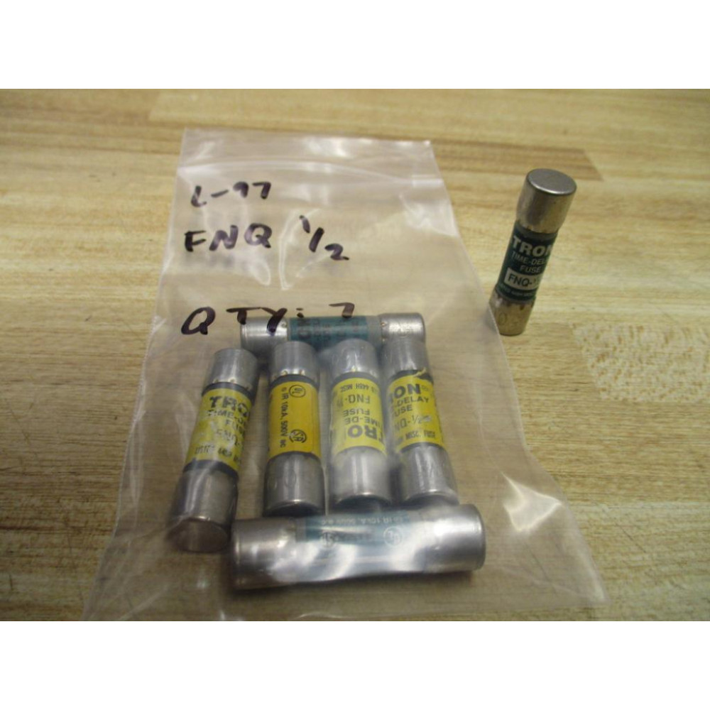 Buss FNQ-12 Bussmann Fuse Cross Ref 4XC47 (Pack of 7) - New No Box Buss FNQ-12 Bussmann Fuse Cross Ref 4XC47 (Pack of 7) - New No Box