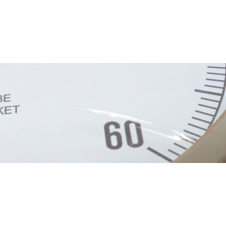 Trerice 500XGG Pressure Gauge 6" W Cracked Glass 0-60 PSI