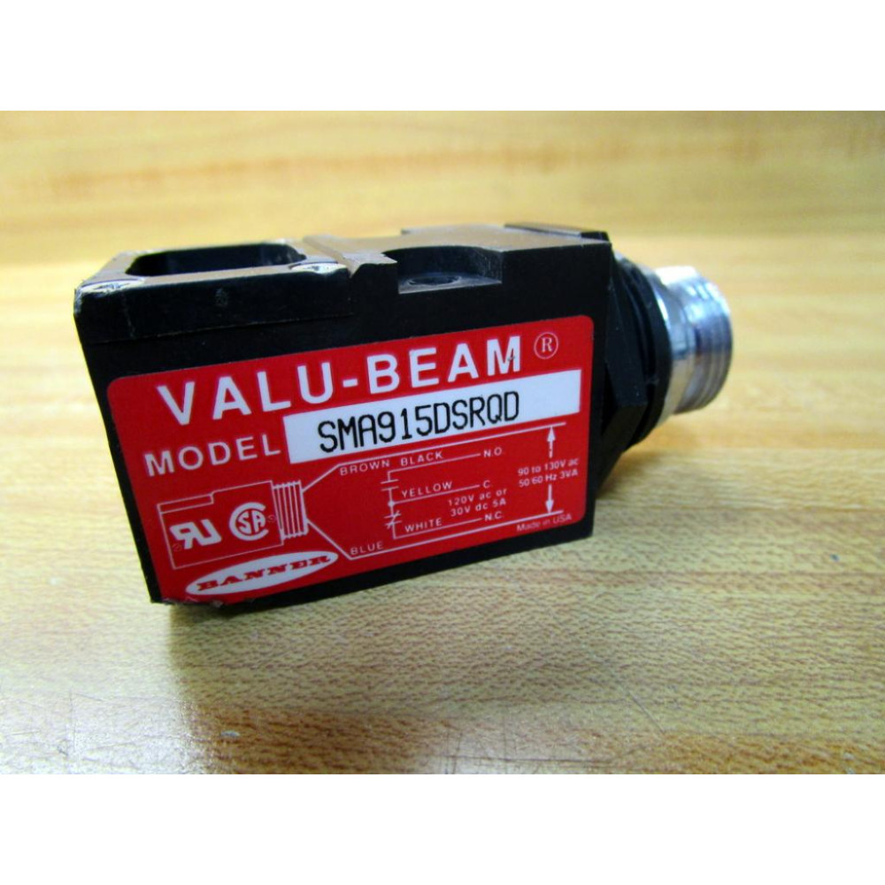 Banner SMA915DSRQD Photoelectric Sensor - Used Banner SMA915DSRQD Photoelectric Sensor - Used