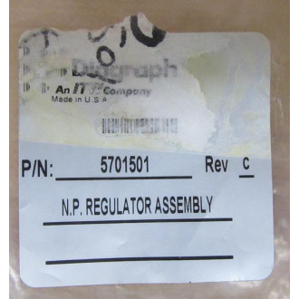 Diagraph  ITW 5701501 Regulator Assembly