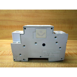Siemens 5SX21-C10 10A Circuit Breaker 5SX21C10 WAux. Contact 5SX9100 - Used