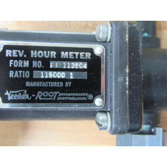 Veeder-Root F1 113904 Rev. Hour Meter 6645-627-5940