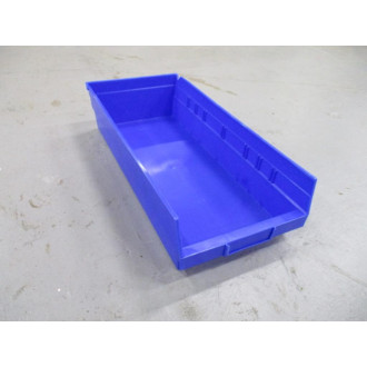 Akro-Mils 5W846 Blue Shelf Bin (Pack of 12)