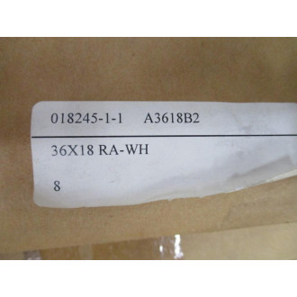 Air Guide A3618B2 36"x18" Return Air Filter Grille 018245-1-1