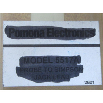 Pomona Electronics 5517A Alligator Leads
