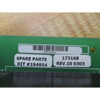 Rockwell 173168 1395 PSI Switcher Board 194954 NonRefundable - Parts Only