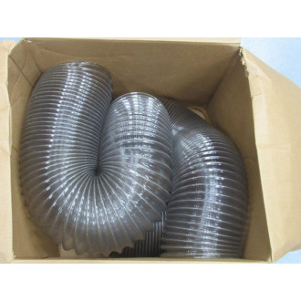 Flexaust 8011080025 8" R2 Clear Lightweight Hose