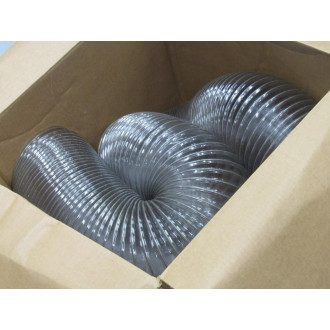 Flexaust 8011080025 8" R2 Clear Lightweight Hose