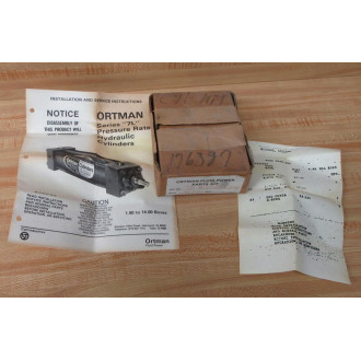 Ortman Fluid Power TS 837512000 Service Kit TS837512000