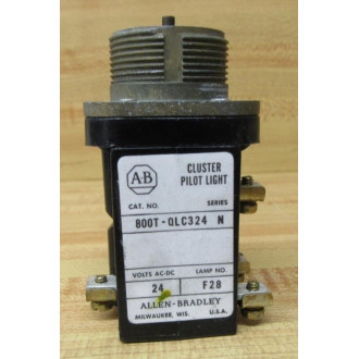 Allen Bradley 800T-QLC324 Cluster Pilot Light 800TQLC324 Base Only