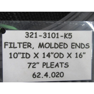 321-3101-K5 Molded End Filter 3213101K5 - New No Box