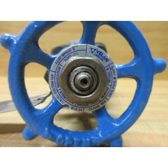 Velan S2054B-02TY Gate Valve S2054B02TY 12" Threaded Ends - New No Box